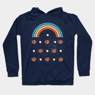 Baseball Rainbow Hoodie